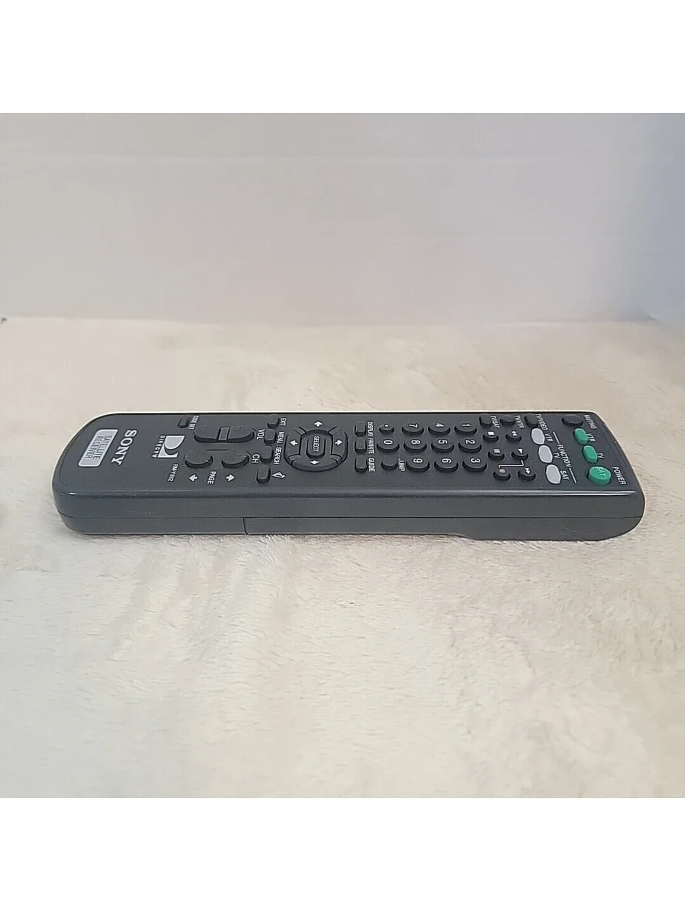 Sony RM-Y812 DirectTV Satellite Receiver Remote Control OEM Genuine Tested Black